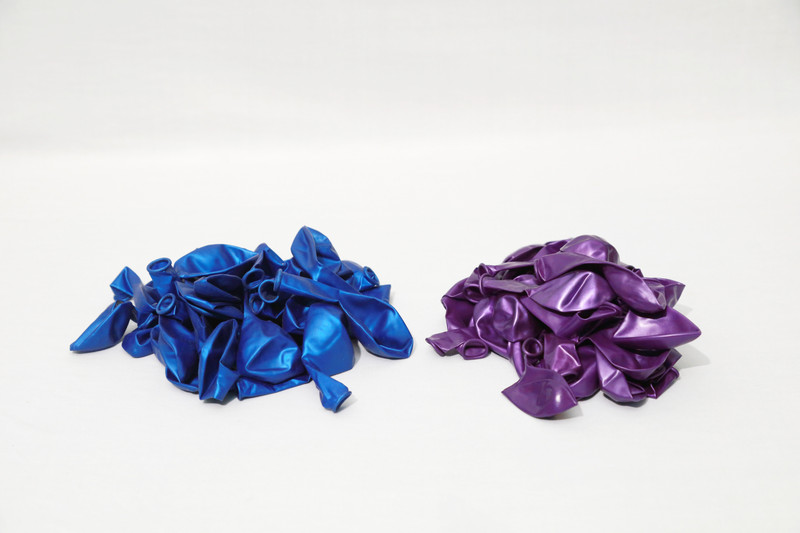 zeonely mart Solid (dark blue & purple) colour Metallic HD Balloons-pack of 200 Balloon(Multicolor, Pack of 200)