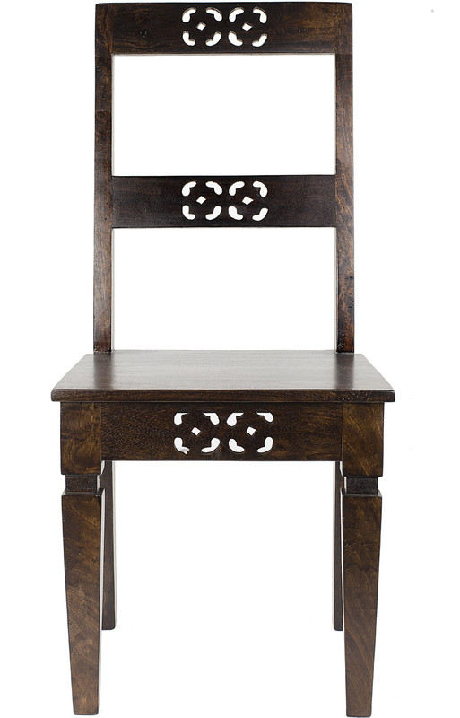 swhf Solid Wood Dining Chair(Set of 1, Finish Color - Brown)