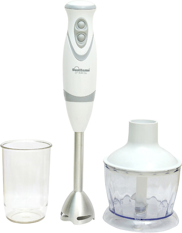 Sunflame SF-644DX 200 W Hand Blender(White)