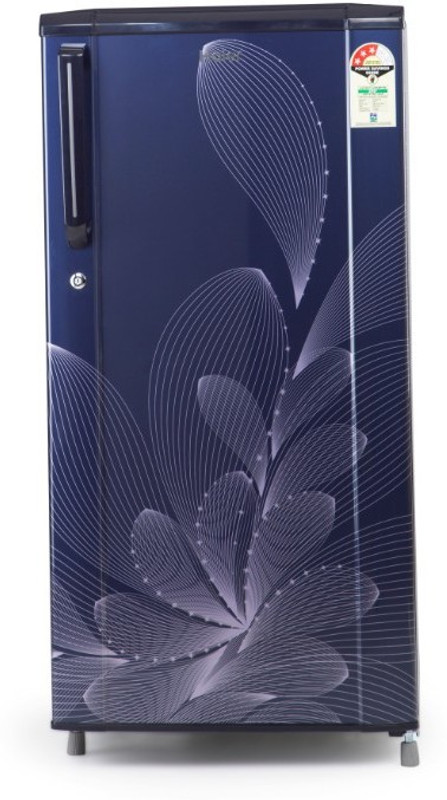 Haier 195 L Direct Cool Single Door 3 Star Refrigerator(Marine Ornate, HRD-1953BMO-E)