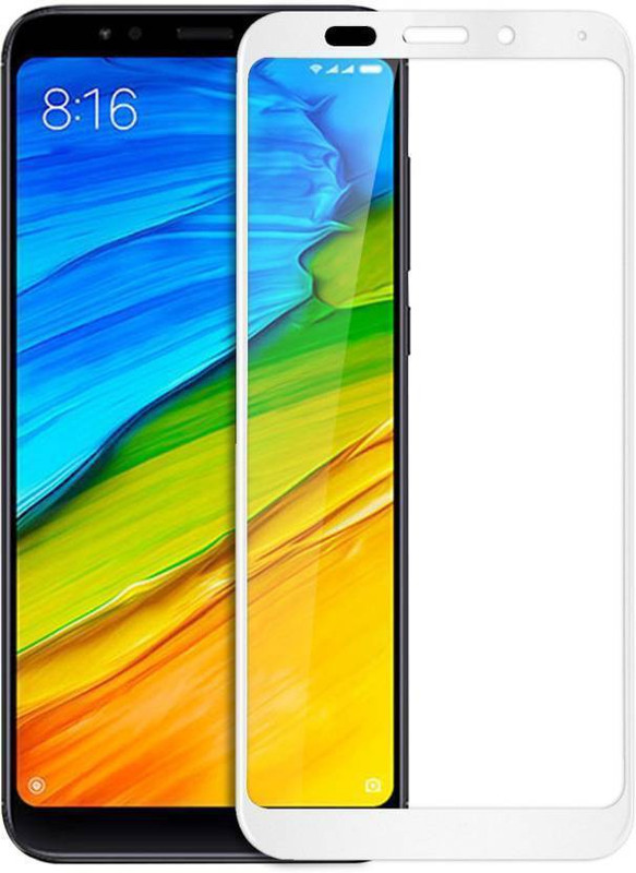 Marshland Tempered Glass Guard for Redmi 5 Plus 4D(Pack of 1)