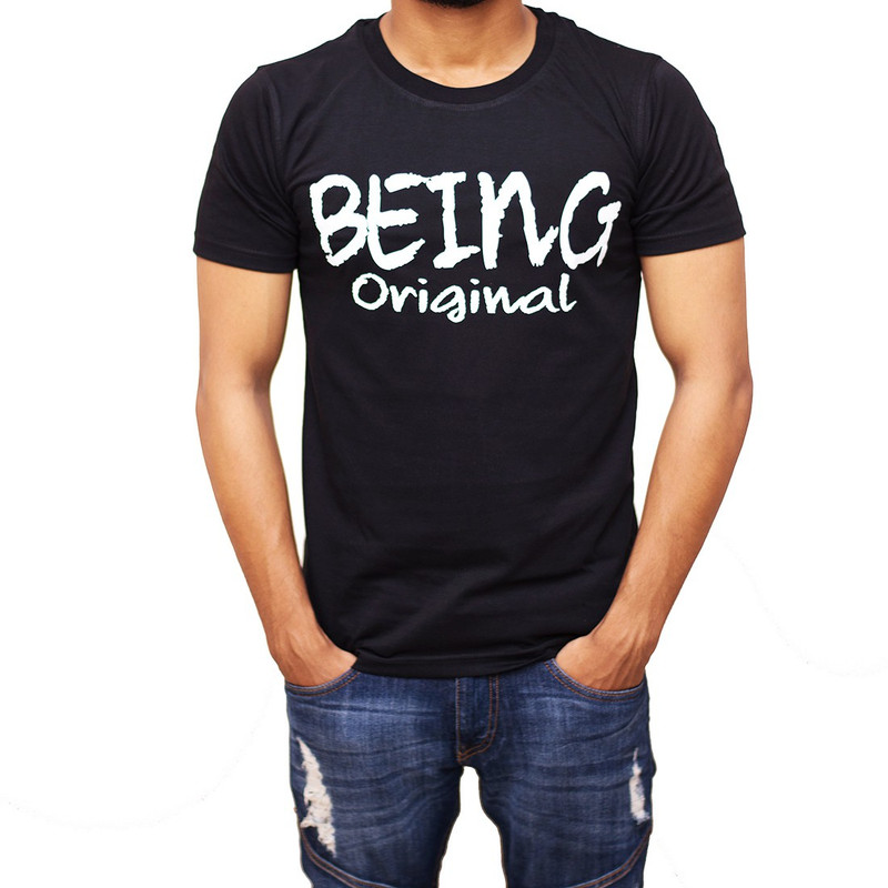 bong tees Printed Men & Women Round Neck Black T-Shirt