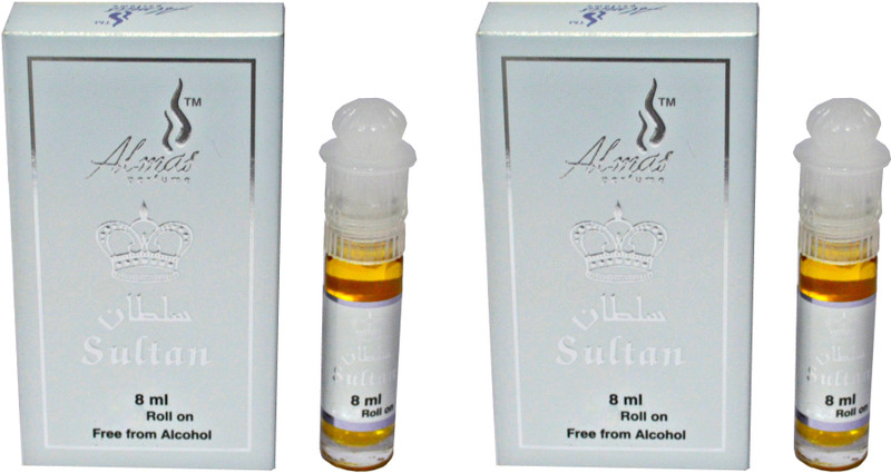 Almas Sultan Pocket Perfume. Floral Attar(Davana)