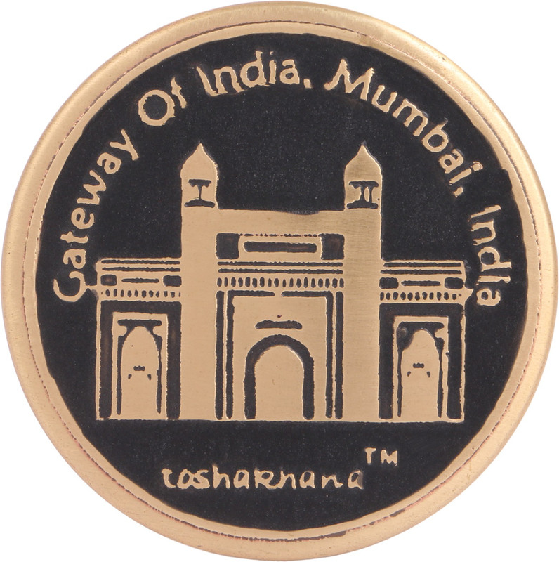 toshakhana 171207 BK Brass Gateway Of India Mumbai Maharashtra India Fridge Magnet cum Bottle Opener(Pack of 1)