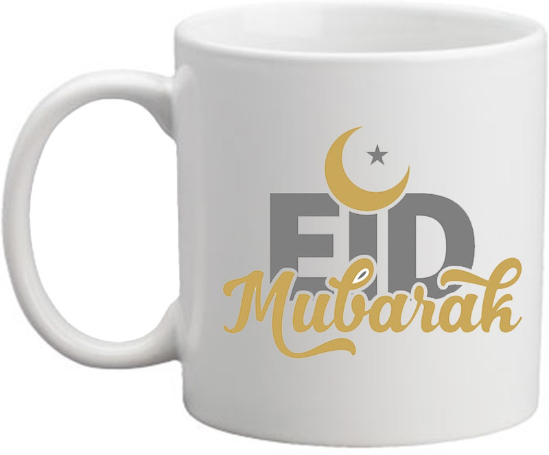 7even inks Eid Mubarak Ceramic Mug(325 ml)