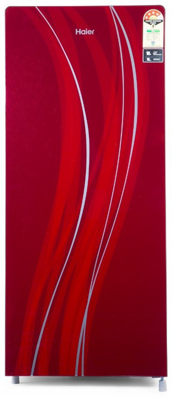 Haier 220 L Direct Cool Single Door 4 Star Refrigerator(Red Glass, HRD-2204CRG-E) Haier 220 L Direct Cool Single Door 4 Star Refrigerator(Red Glass, HRD-2204CRG-E)