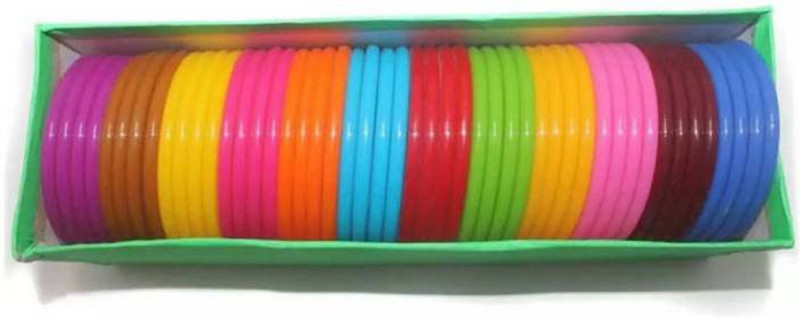 bestwebuy Silk Thread jewellery making bangle 4 cut 2.6 size 24 pair