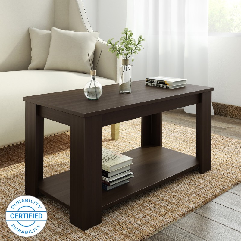Spacewood Engineered Wood Coffee Table(Finish Color - Ver)