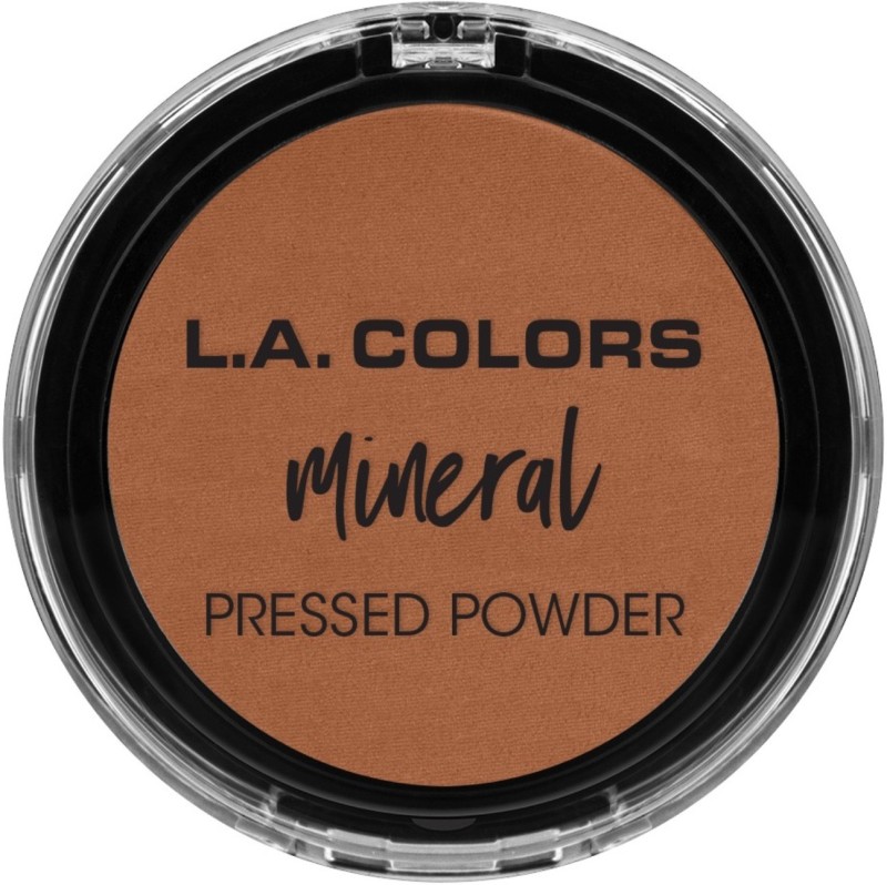 L.A. Colors Mineral Pressed Powder - Compact(Mocha, 7.5 g)