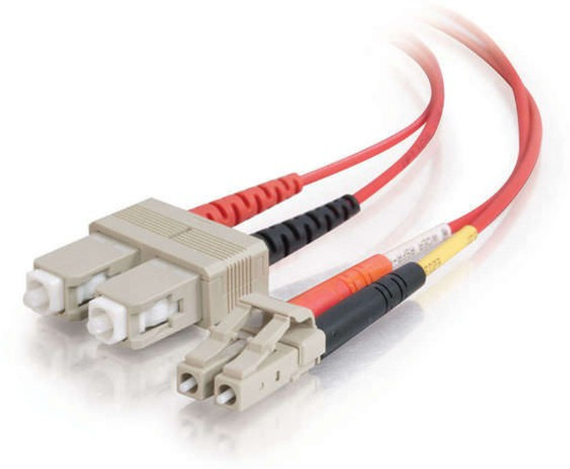 Molex Fiber Patch Cable SC-LC MM OM1 3M 3 m Network Cable(Compatible with Networking, Orange)