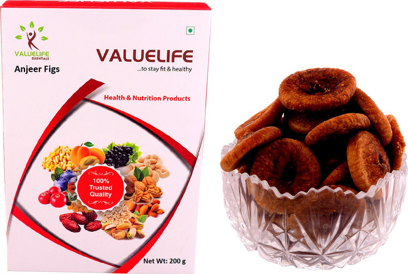 Value Life Anjeer (Dry Figs) Figs(4 x 200 g)