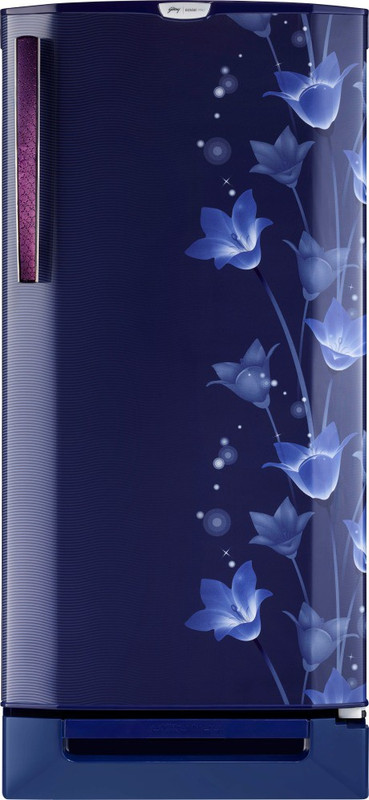 Godrej 190 L Direct Cool Single Door 4 Star Refrigerator with Base Drawer(Magic Blue, R D EPRO 205 TDF 4.2)