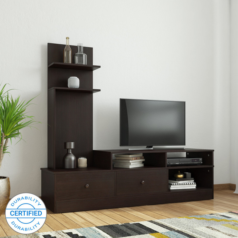 Flipkart Perfect Homes Sirena TV Entertainment Unit(Finish Color - Wenge)