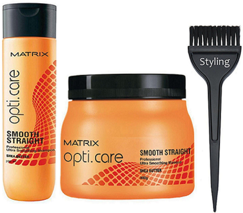 styling Of Hair Brush, Opticare Smooth & Straight Hair Shampoo 200ml With Hair Spa(3 Items in the set)