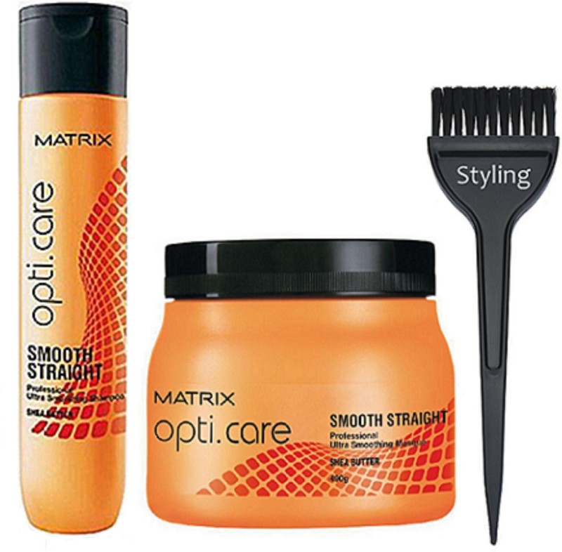 Buy styling Of Hair Brush, Matrix Opticare Smooth & Straight Hair Shampoo  350ml With Hair Spa(3 Items in the set) Online at desertcartBAHRAIN
