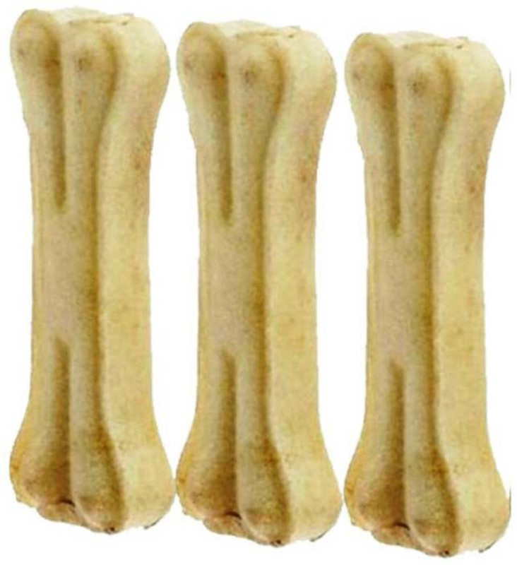 SAWAY Press Bone Calcium Treat ( 8" 3 Piece ) Beef, Chicken Dog Treat(657 g, Pack of 3)