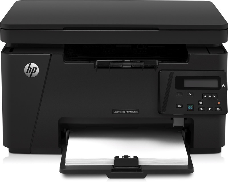 HP LaserJet Pro MFP M126nw Multi-function WiFi Monochrome Laser Printer (Black Page Cost: 3.28 Rs.)