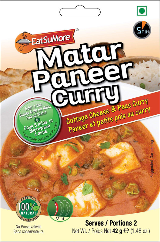 EatSuMore Matar Paneer 42 g