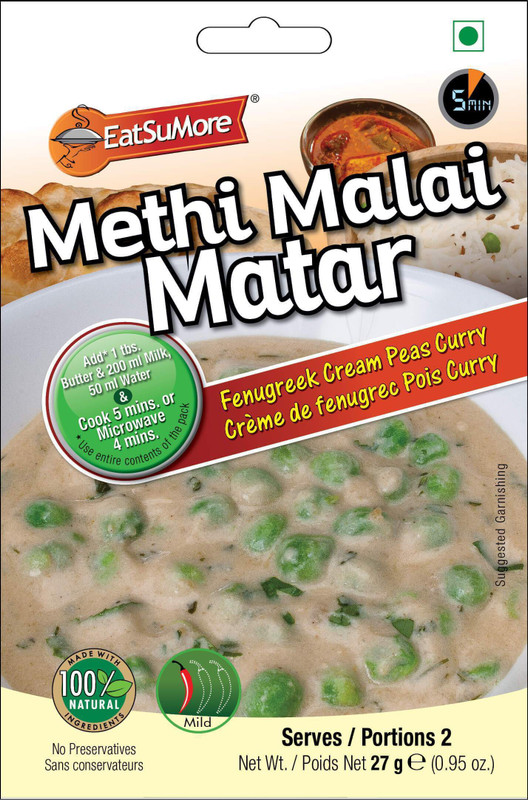EatSuMore Methi Malai Matar 27 g