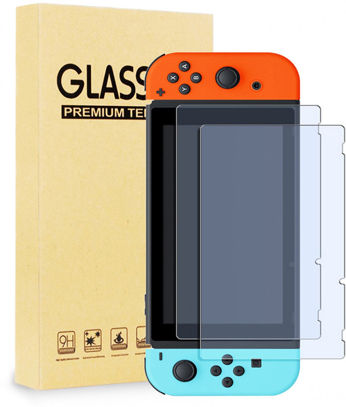 Robustrion Tempered Glass Guard for Nintendo Switch Gaming Console(Pack of 2)
