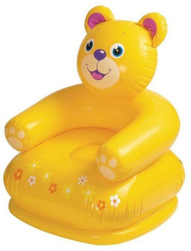 DINAARKAN 2.5 FEET INFLATABLE TEDDY CHAIR FOR KIDS(Multicolor)