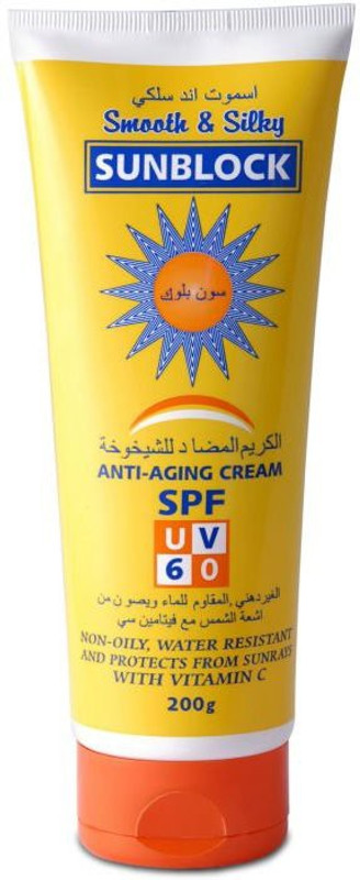 pvs brothers UNBLOCK ANTI AGING CREAM WITH SUNSCREEN LOTION - SPF 60(200 g)