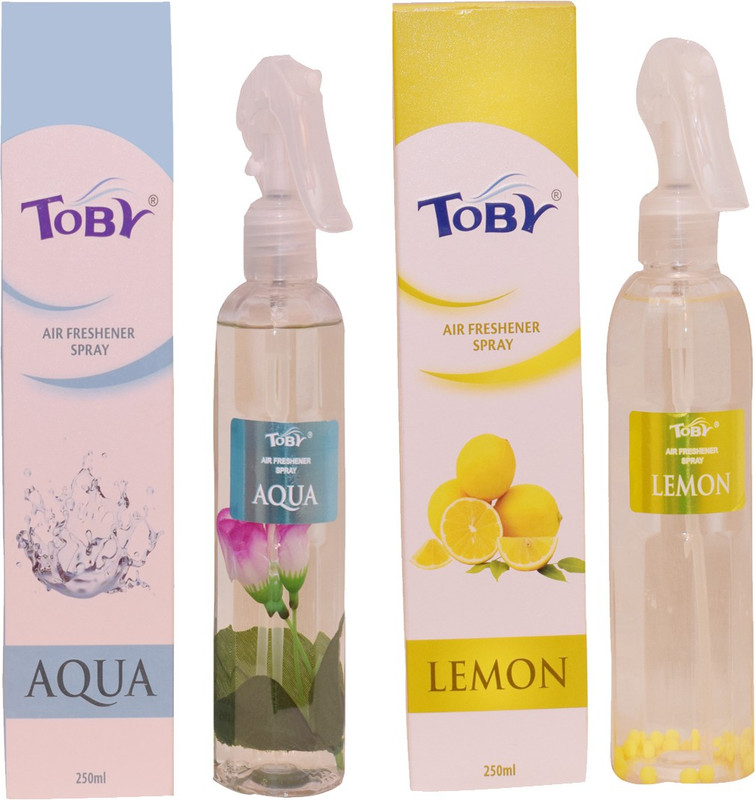 toby fragrance reffers to a pleasant or sweet odour emitted by the product Spray (Pack of 2)(500 ml)