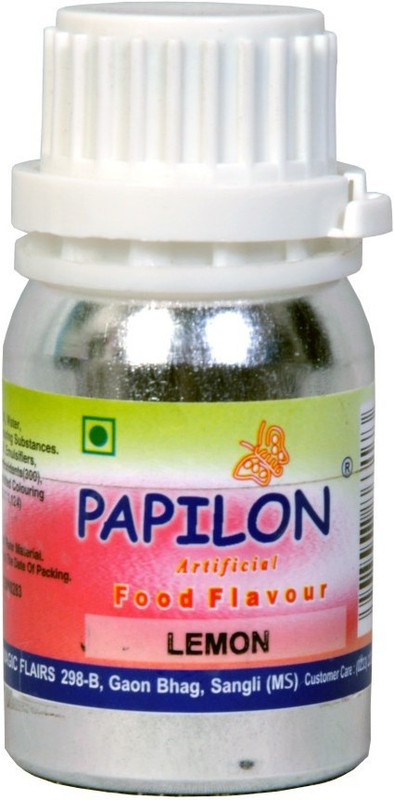Papilon Concentrated Artificial Food Flavour, LEMON 50 ml Lemon Liquid Food Essence(50 ml) Papilon Concentrated Artificial Food Flavour, LEMON 50 ml Lemon Liquid Food Essence(50 ml)