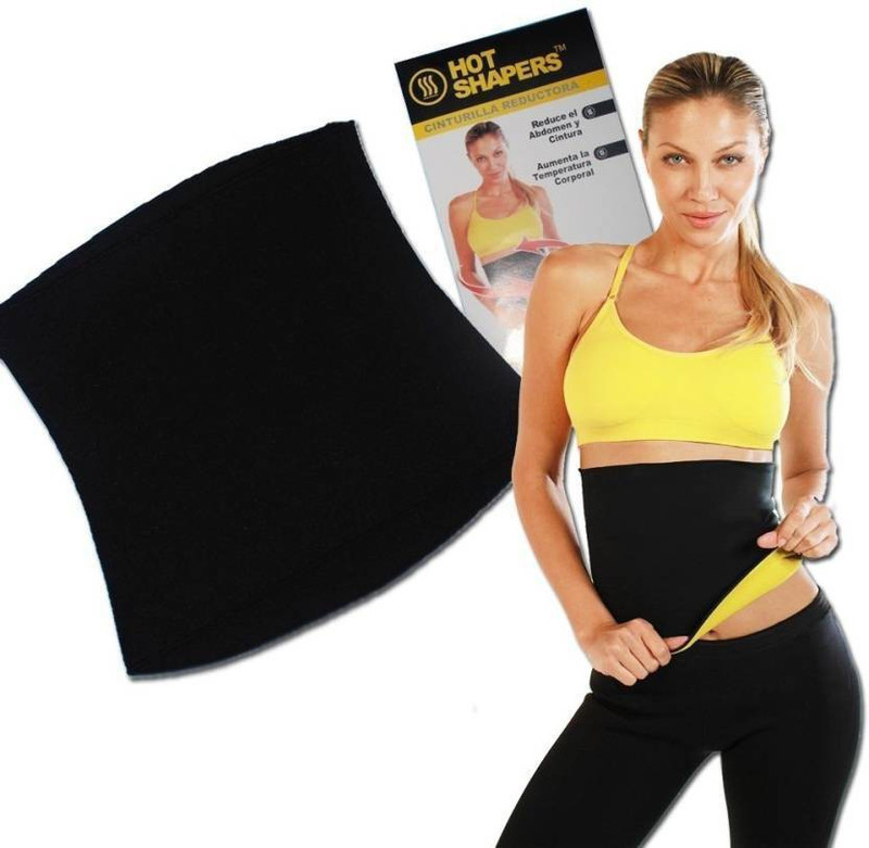 jainathbabaenterprises Hot shapers fitness X Slimming Belt(Black)