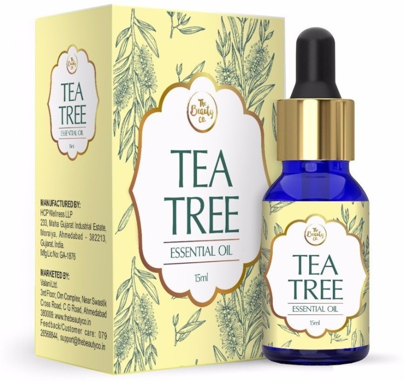 The Beauty Co. Tea Tree Oil for Acne and Blemish-Free Skin(15 ml)