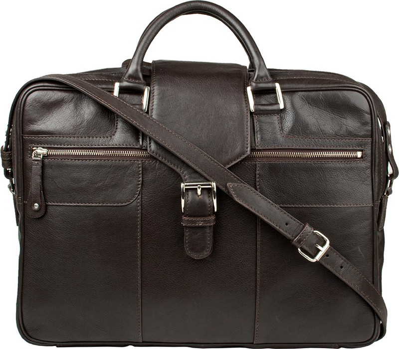 Hidesign GOLF 02-REGULAR-BROWN Medium Briefcase - For Men(Brown)