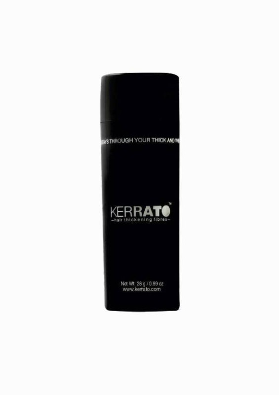 Kerrato Hair Thickening Fibers 28 gms (Black)(28 g)