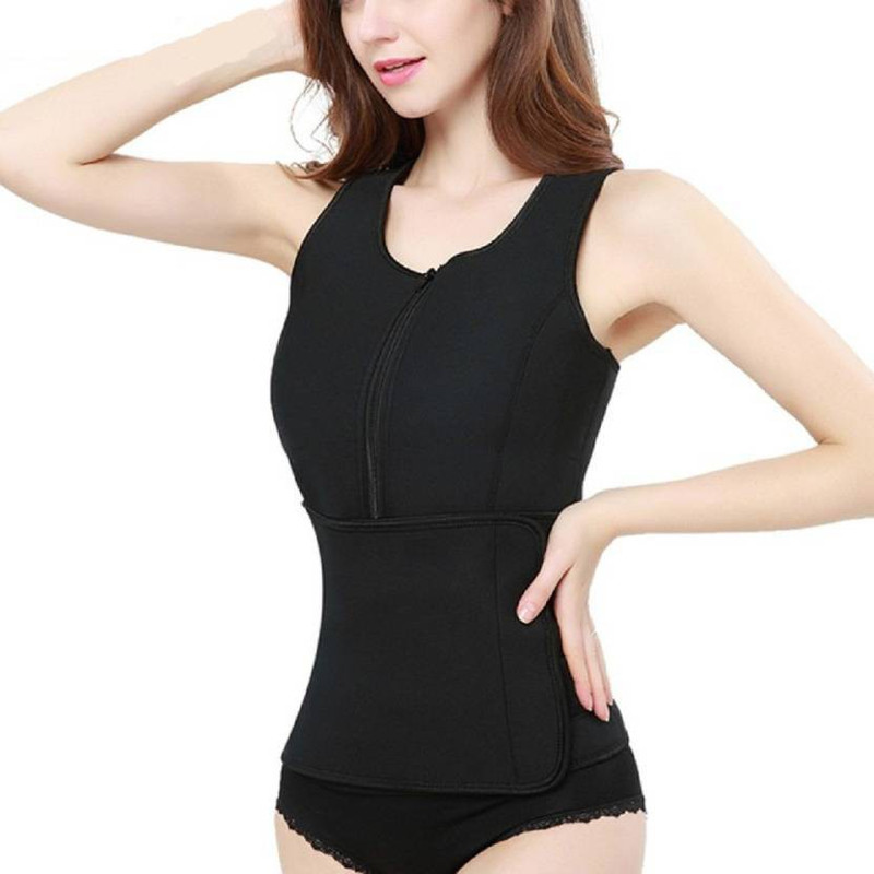 jainathbabaenterprises Hot Shaper Sweat Plus Slimming Belt(Black)