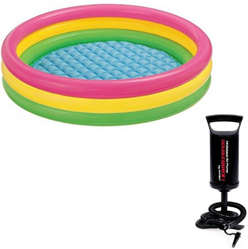 NV COLLECTION 4Ft Inflatable Bath Tub with Air Pump(Multicolor)