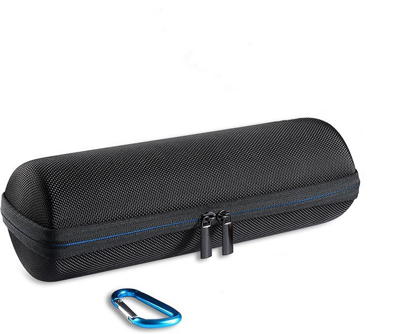Taslar Speaker Case Cover for JBL Flip 1/2/3/4(BLACK, Artificial Leather, Rubber, Polycarbonate)