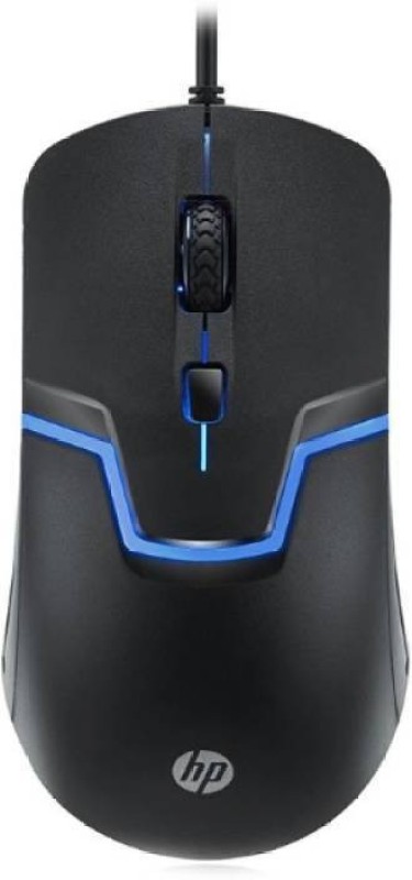 HP M100 Wired Optical  Gaming Mouse(USB 2.0, Black)