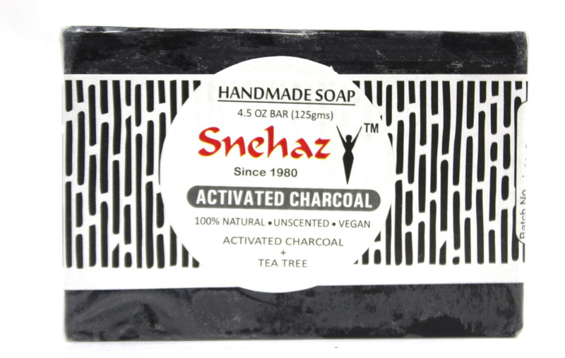 snehaz activated charcoal soap(125 g)