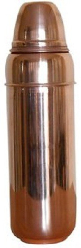 gabbu sales copper bottle 900 ml Water Bottle(Set of 1, Brown)