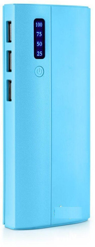 mine 10400 mAh Power Bank (3usb mega power, m28)(Blue, Lithium-ion)