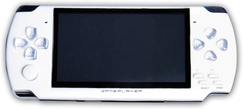 qp360 qp 1001 PSP white 4 GB with WRESTLING, CAR RACING, ACTION GAMES, SHOOTING, SPORTS, ARCADE(White, 3d Gaming & Digital Player, Pre-Built High Definition 10000 3d Games, Supports Multi Languages ( 20 Types ), Tv Out Capability & Built In Speaker ( Play Your Games On A Larger Screen With More Fun 