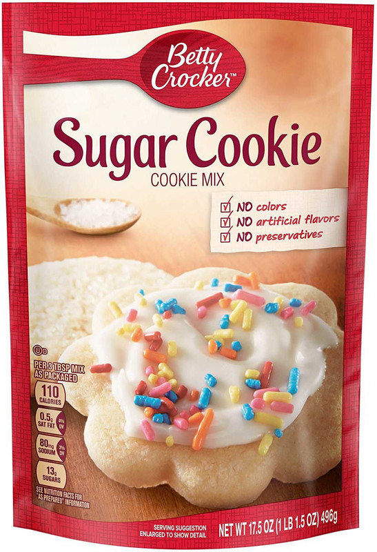 Betty Crocker Sugar Cookie, Cookie Mix - 496g (17.5oz) 496 g Betty Crocker Sugar Cookie, Cookie Mix - 496g (17.5oz) 496 g