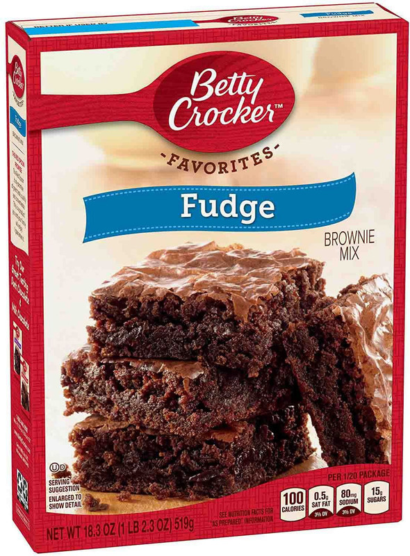 Betty Crocker Favourites Fudge Brownie Mix - 519g (18.3oz) 519 g Betty Crocker Favourites Fudge Brownie Mix - 519g (18.3oz) 519 g