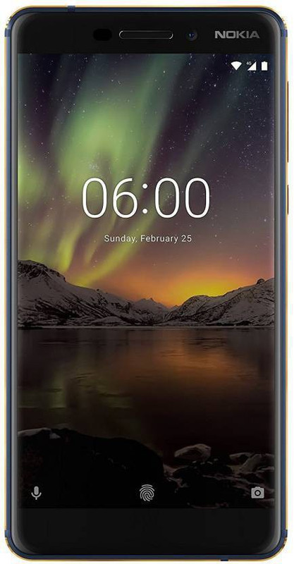 Nokia 6.1 (Gold, Blue, 64 GB)(4 GB RAM)