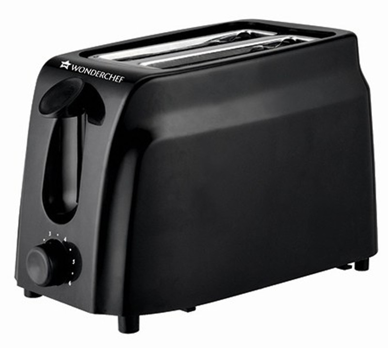 Wonderchef Ultima Slice 750 W Pop Up Toaster(Black)