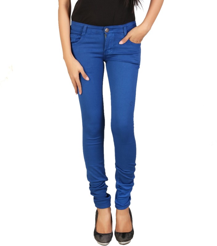 F Fashionstylus Skinny Women Blue Jeans