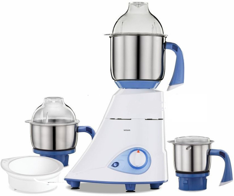 NISSAN 1 ALTO 500 W Mixer Grinder(ANY, 3 Jars)