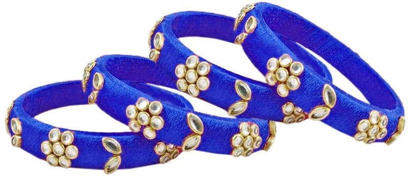 indian traditional stores Plastic Bangle Set(Pack of 4)