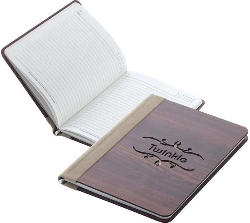 Red Moments Book-size Diary(Handcrafted Gift, Brown)