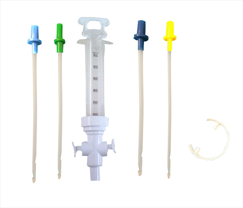 vlab MVA KIT DOUBLE VAVLE Gynecological Aspiration Kit