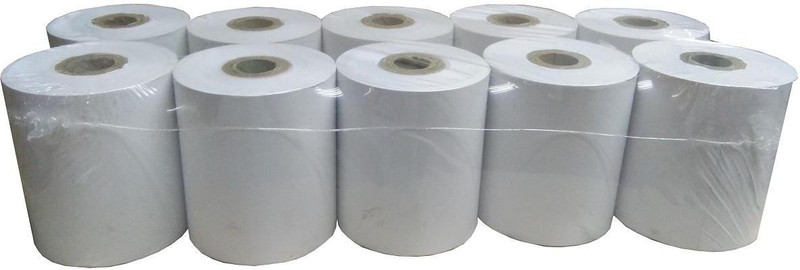 youtech - - FAYLU Thermal Paper Rolls 57mm (Width) X 15 Mtrs (Length), Pack Of 10 Rolls Paper Roll(Set of 10, Na)